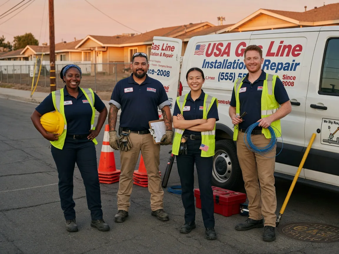 Gas Line Installation company in Ola, ID
